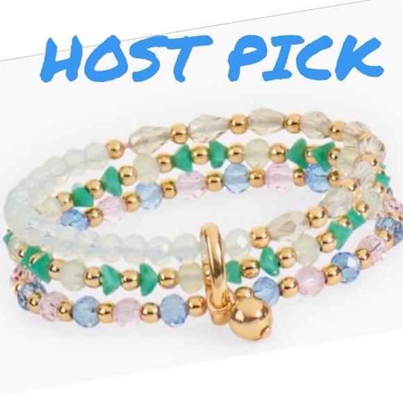 TALBOTS BEADKEEPER STRETCH BRACELET